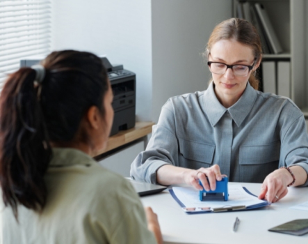 Student receiving quick Canada student visa processing in Sharjah